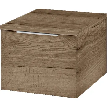 Koupelnový nábytek Dřevojas Nízká skříňka DOS SNZ1 40 - D21 Tobacco / Úchytka T05 / D21 Tobacco