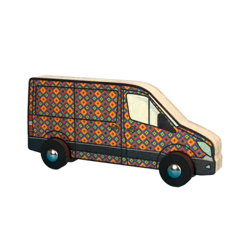 Dřevěná hračka Dřevěné auto Felipe