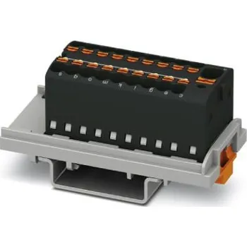 Rozvaděč PHOENIX CONTACT PHOENIX Blok PTFIX 4/18X1,5-NS35 BK 1047460