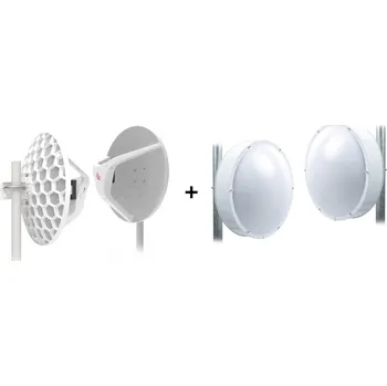 Routerboard Sada: MikroTik RouterBOARD Wireless Wire Dish, (60 GHz), 2ks + Kryt JRC JH-LHG 2ks