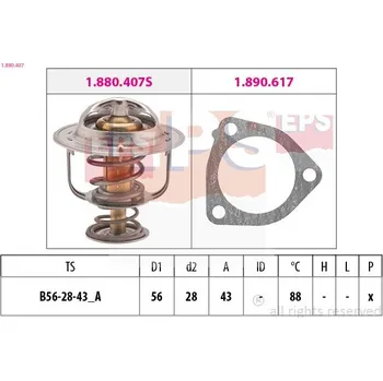Auto-moto Termostat, chladivo EPS 1.880.407