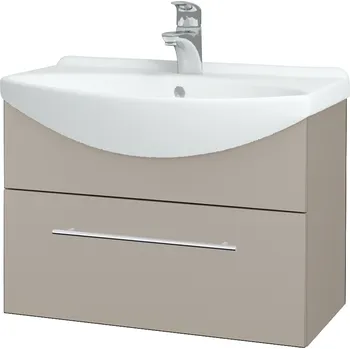 Koupelnový nábytek Dřevojas Koupelnová skříňka TAKE IT SZZ 65 - N07 Stone / Úchytka T02 / N07 Stone