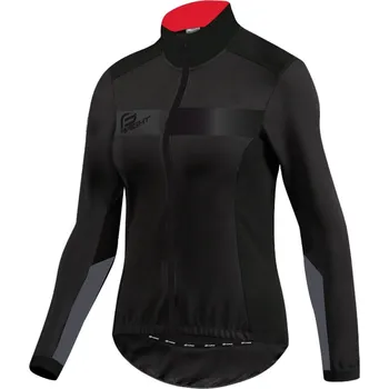 Cyklistická bunda bunda FORCE BRIGHT LADY zimní,černá XXL