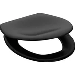 Duroplastové sedátko se zpomalovacím mechanismem SOFT-CLOSE Černé