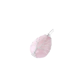 Náhrdelník Růženín drátovaný strom - náhrdelník