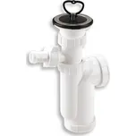 Novaservis Sifon dřezový s pračkovým vývodem 50/40 plast 442,PP