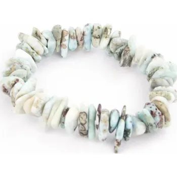 Náramek Larimar větší - sekaný