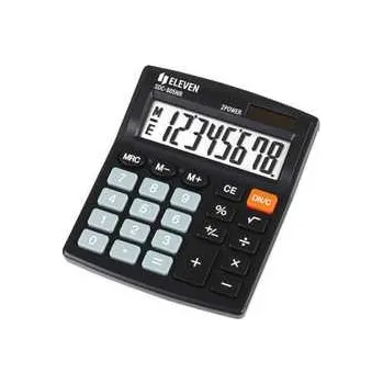 Kalkulačka Eleven kalkulačka SDC805NR, černá, stolní, osmimístná, duální napájení,rychlé dodání