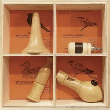 Myslivost Čtyřdílný set vábniček s jednoduchou obsluhou