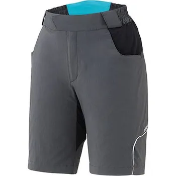 Cyklistické kalhoty SHIMANO Touring kraťasy, dámské, charcoal, M