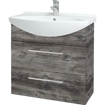 Koupelnový nábytek Dřevojas Koupelnová skříňka TAKE IT SZZ2 75 - D10 Borovice Jackson / Úchytka T04 / D10 Borovice Jackson