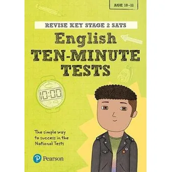 Cizí jazyk Pearson REVISE Key Stage 2 SATs English 10-Minute Tests for 2026, 2027 exams