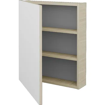 Koupelnový nábytek Dřevojas Jednodveřová galerka Q GA 60 - D04 Dub / Levé