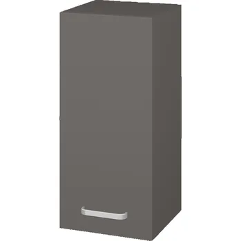 Koupelnový nábytek Dřevojas Horní skříňka SYD 35 - N06 Lava / Úchytka T01 / N06 Lava / Levé