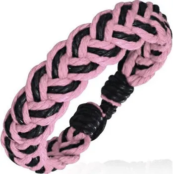 Náramek Barevný kožený náramek