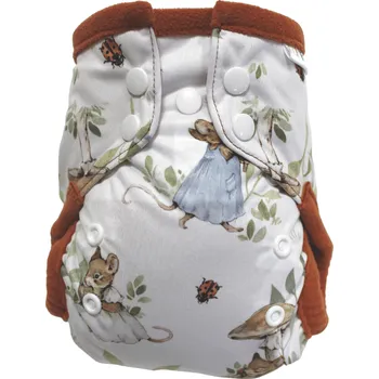 Plenkové kalhoty Breberky Kapsová plenka (S) - Myší rodinka PAT