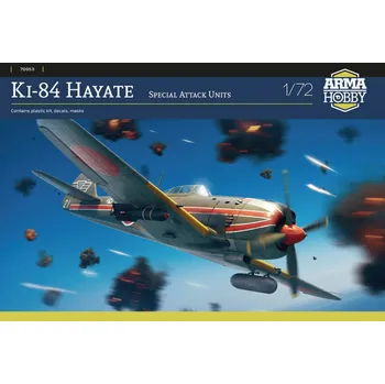 Plastikový model 1:72 Nakajima Ki-84 Hayate „Special Attack Units“