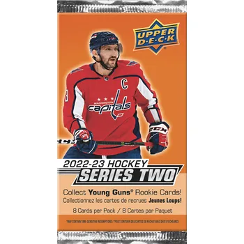 Sběratelská karetní hra 2022-23 Upper Deck Series 2 Hockey Retail Balíček