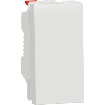 vypínač tlačítko řazení 1/0, 1M, šroubové, 1M, Bílé Antibakteriální Unica NU310620