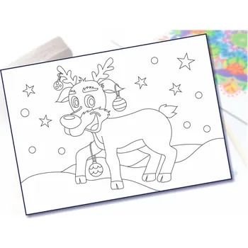 Radost v písku Šablona na pískování sobík Varianta: A5 (148 × 210 mm)