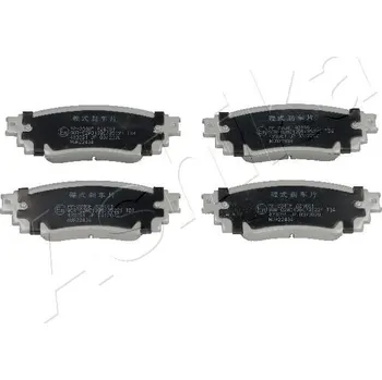 Brzdová destička Sada brzdových destiček, kotoučová brzda ASHIKA 51-02-234