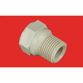 Vodovodní potrubí PPR DG přechod plast 63 x 2" bez pouzdra