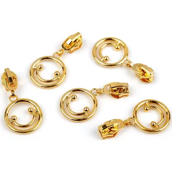 Zip Jezdec ke spirálovým zipům No 5 smajlík