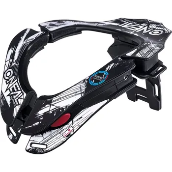 Motocyklový chránič krku Krční chránič - O'NEAL Tron Assault - černá/bílá