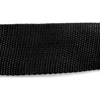 Polypropylenový popruh - černá - šířka 1,5 cm