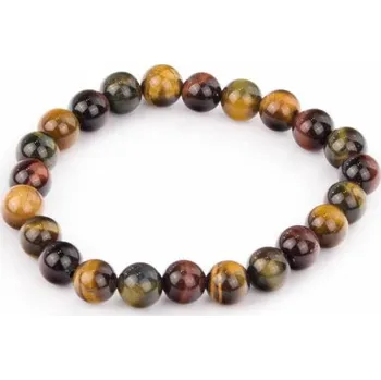 Náramek Tygří oko (multicolor) - 8mm
