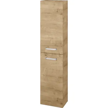 Koupelnový nábytek Dřevojas Vysoká skříň DOOR SV1D2 35 - D09 Arlington / Úchytka T01 / D09 Arlington / Levé