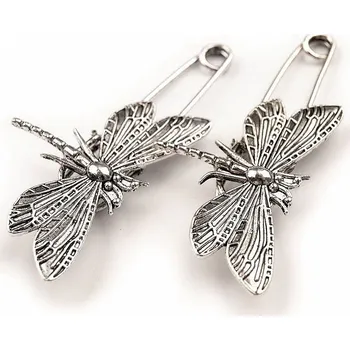 Brož Brož vážka 30x70 mm na spínacím špendlíku