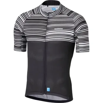 cyklistický dres SHIMANO CLIMBERS dres, černý, XL