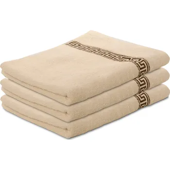 Ručník Osuška GREEK 70x130 cm krémová, 100% bavlna