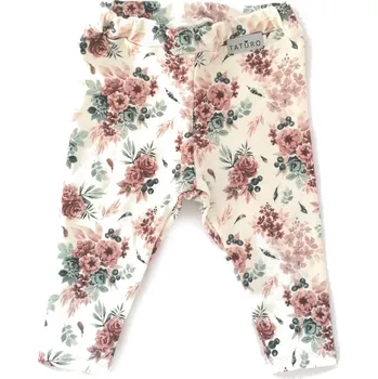 Taturo Květinové legíny 56 béžová