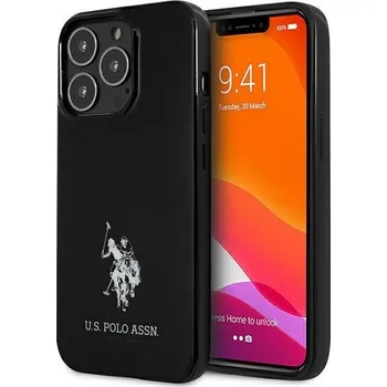 Pouzdro na mobilní telefon Obal pre iPhone 13 Pro | Kryt U.S. Polo TPU Horses Logo USHCP13LUMHK