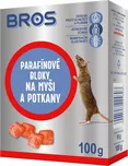 BROS Parafínové bloky na myši a potkany