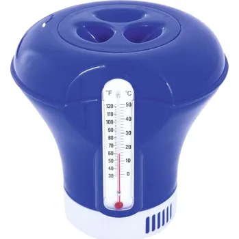 Bazénová chemie Plovák na tablety - MAXI s teploměrem