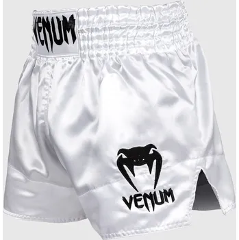 Sportovní oblečení Muay Thai šortky Venum Classic - White/Black Velikost: M