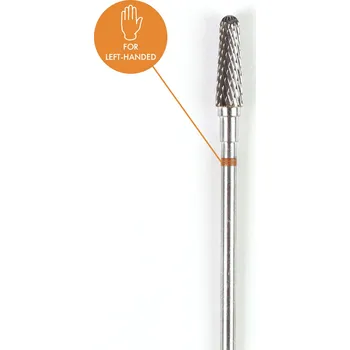 Frézka emi Kuželová karbidová rotační frézka pro leváky, 4 mm, střední abrazivita