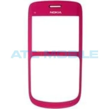 Náhradní kryt pro mobilní telefon Přední kryt Nokia C3-00 růžový (Pink), originální - 0257121