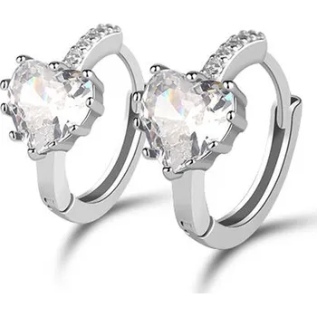 Náušnice Dámské stříbrné náušnice ADORA Ag 925