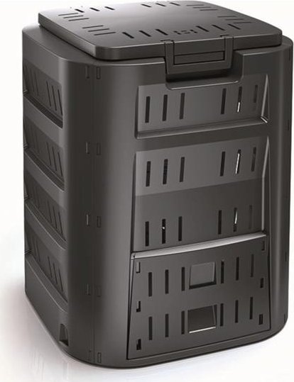Kompostér zahradní COMPOGREEN 220l černý
