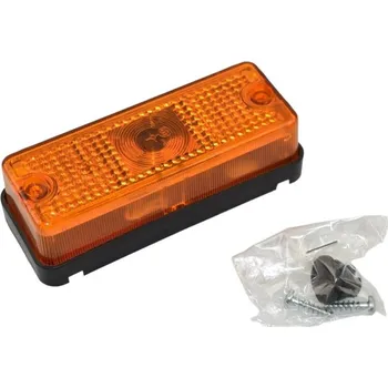 Směrový světlomet Boční obrysové světlo CASE IH DAF IVECO KRAMER MERCEDES BENZ SCANIA (CASE IH 189124A2 DAF 0867472 DEMAG 65450440 FELDBINDER 011779 FRUEHAUF LSX0541001 GOLDHOFER 164037 HELLA 024552 E1291 E131410 HITACHI 503772 IVECO 41054985 KRAMER 58458 KRONE 505811908)