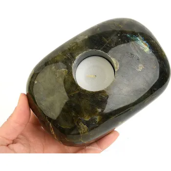 Svícen Svícen z labradoritu 1543g