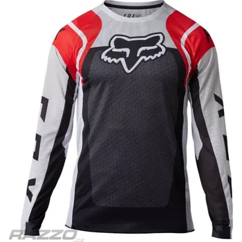 Cyklistické oblečení Pánský větrací MX dres FOX Airline Jersey Sensory Flo Red 2023 XL