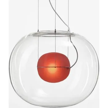 Brokis Svítidlo Big One Large PC1336, clear / red