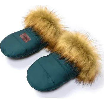 Rukavice na kočárek Jasmine Smaragd