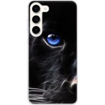 Pouzdro na mobilní telefon Odolné silikonové pouzdro iSaprio - Black Puma - Samsung Galaxy S23+ 5G