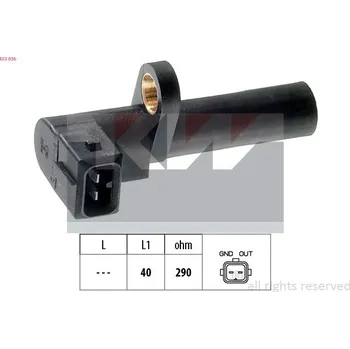 Kliková hřídel Generátor impulsů, klikový hřídel KW 453 036